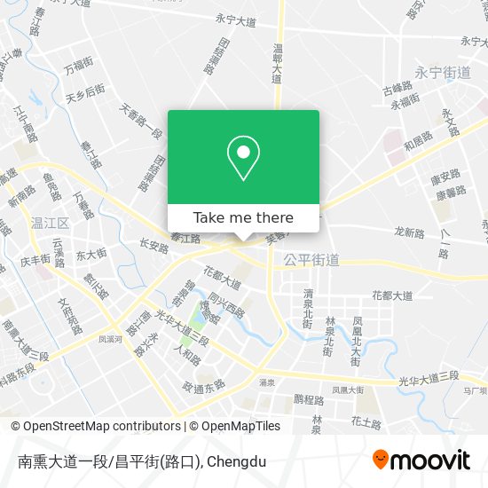 南熏大道一段/昌平街(路口) map