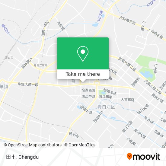 田七 map