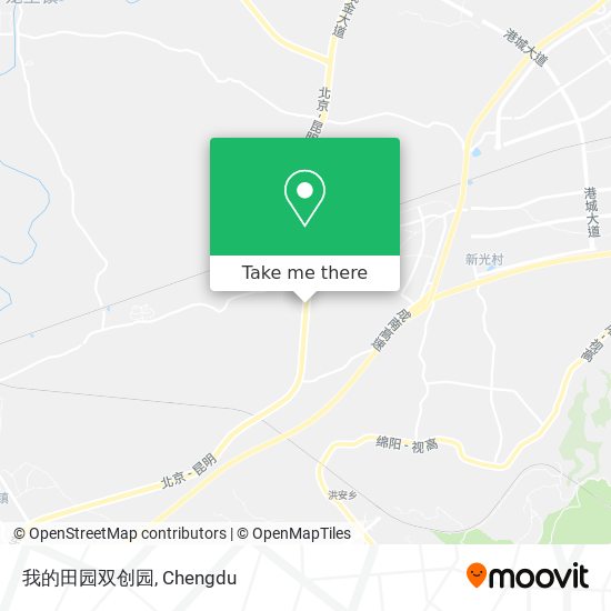 我的田园双创园 map