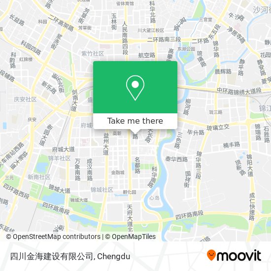 四川金海建设有限公司 map