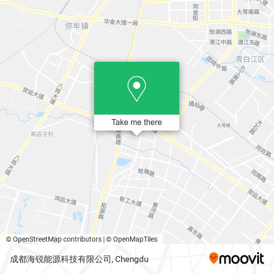 成都海锐能源科技有限公司 map