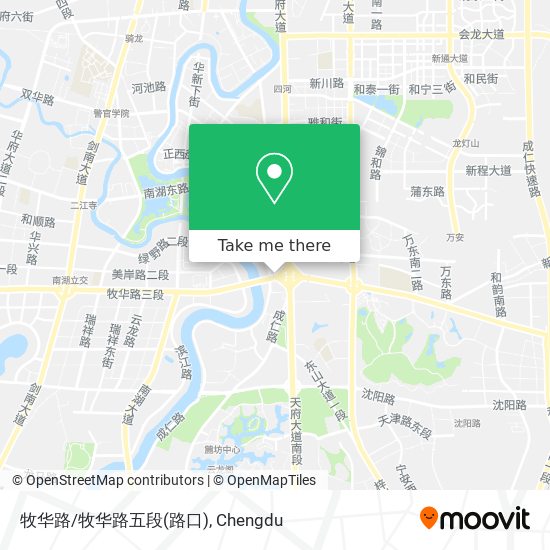 牧华路/牧华路五段(路口) map