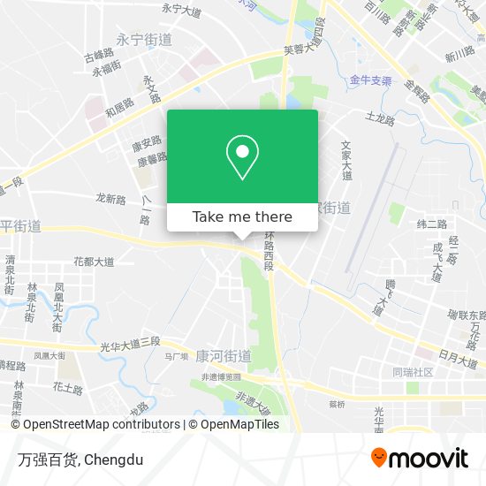 万强百货 map