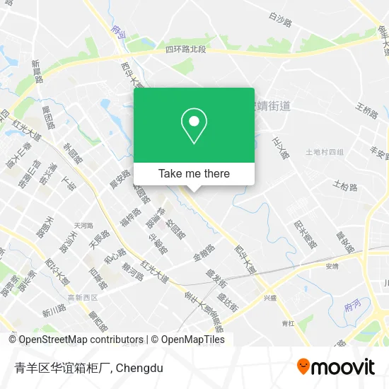 青羊区华谊箱柜厂 map