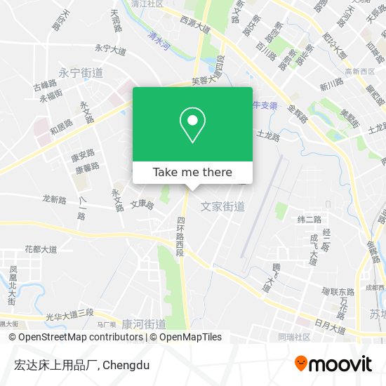 宏达床上用品厂 map