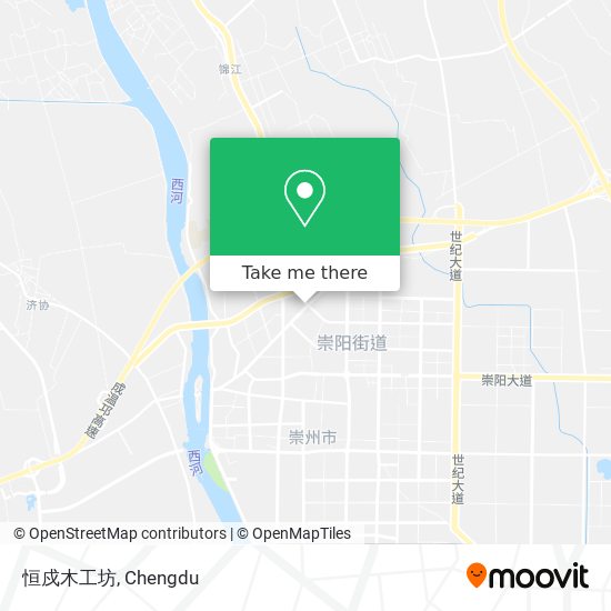 恒戍木工坊 map