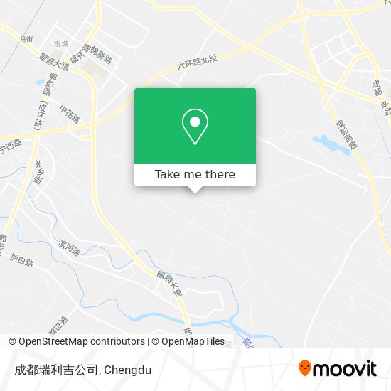 成都瑞利吉公司 map