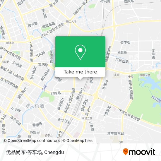 优品尚东-停车场 map