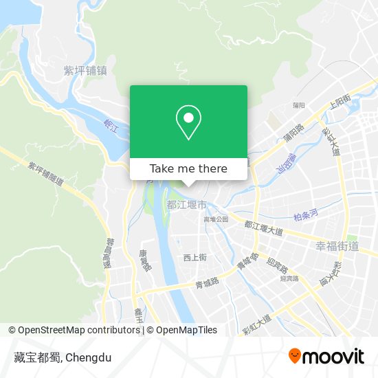 藏宝都蜀 map