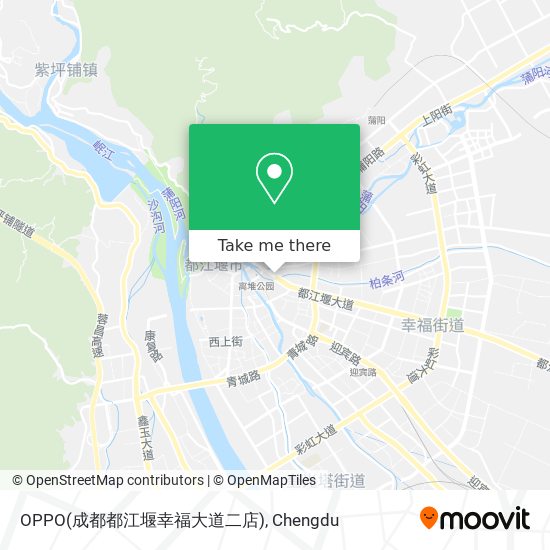 OPPO(成都都江堰幸福大道二店) map