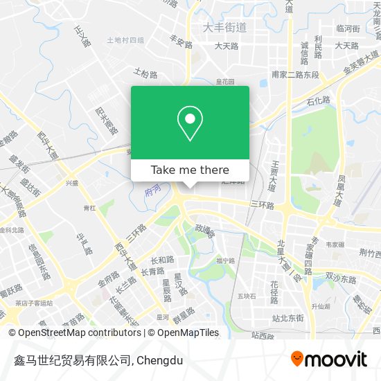 鑫马世纪贸易有限公司 map