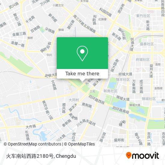 火车南站西路2180号 map