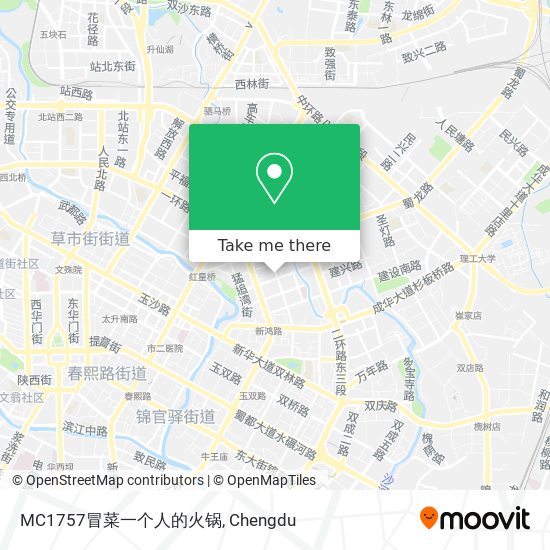 MC1757冒菜一个人的火锅 map