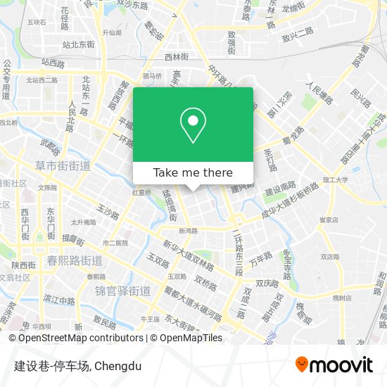 建设巷-停车场 map