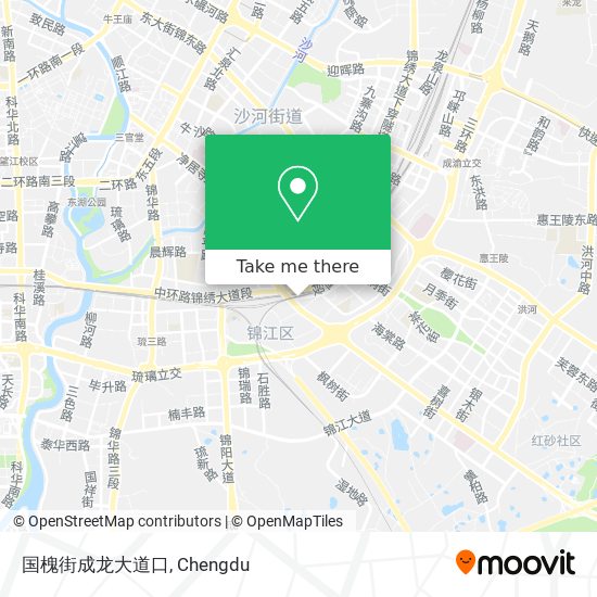 国槐街成龙大道口 map