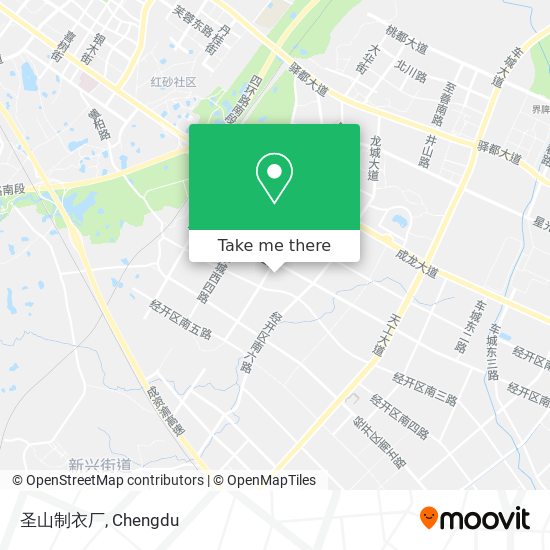 圣山制衣厂 map