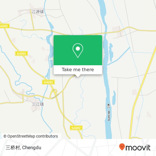 三桥村 map