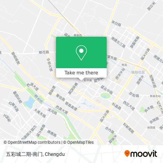 五彩城二期-南门 map