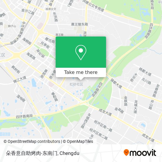 朵香意自助烤肉-东南门 map