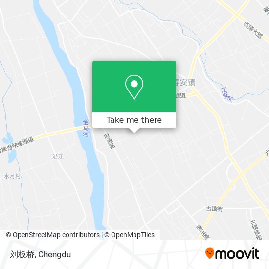 刘板桥 map