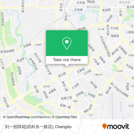 刘一招蹄花(武科东一路店) map
