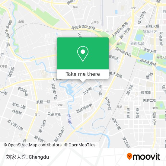 刘家大院 map