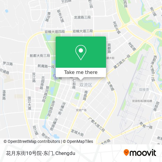 花月东街10号院-东门 map