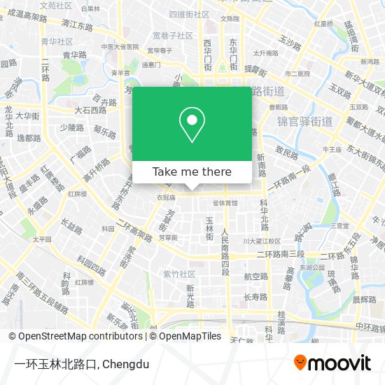 一环玉林北路口 map