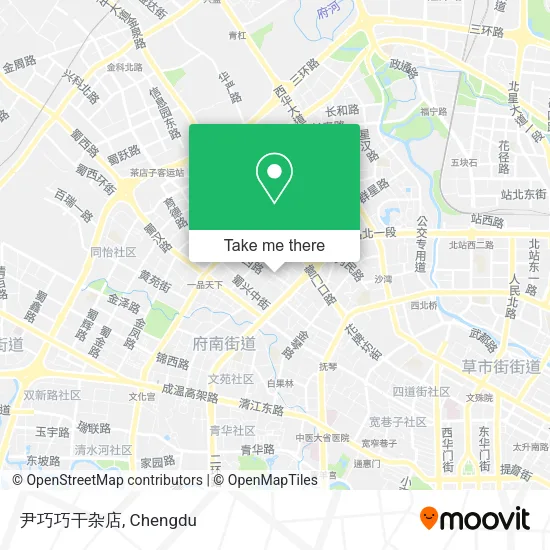尹巧巧干杂店 map