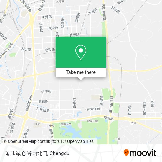 新玉诚仓储-西北门 map