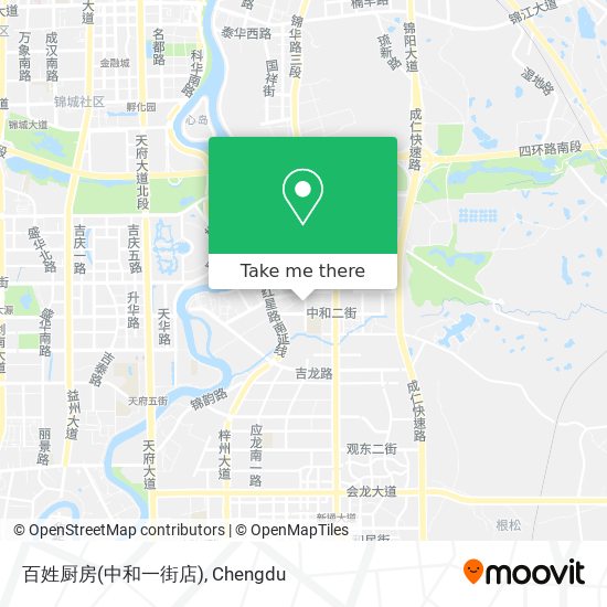 百姓厨房(中和一街店) map