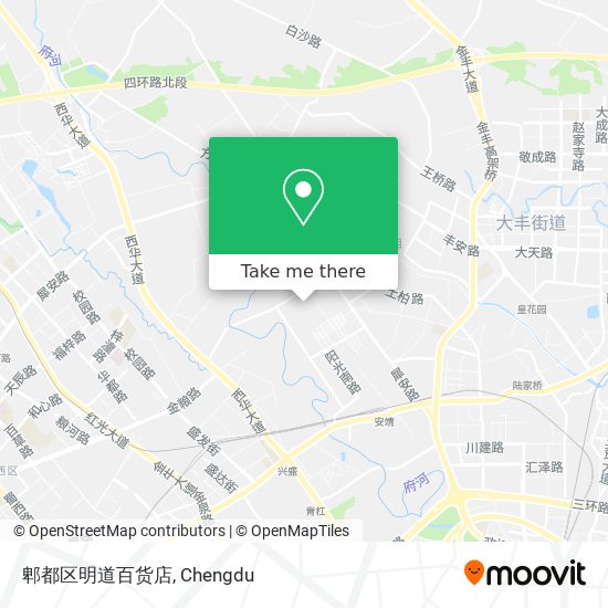 郫都区明道百货店 map