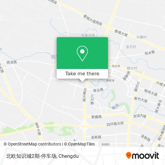 北欧知识城2期-停车场 map