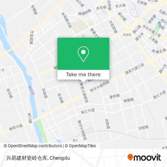 兴易建材瓷砖仓库 map