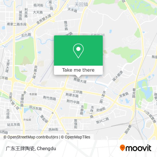 广东王牌陶瓷 map