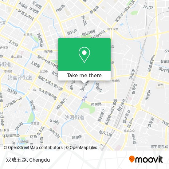 双成五路 map