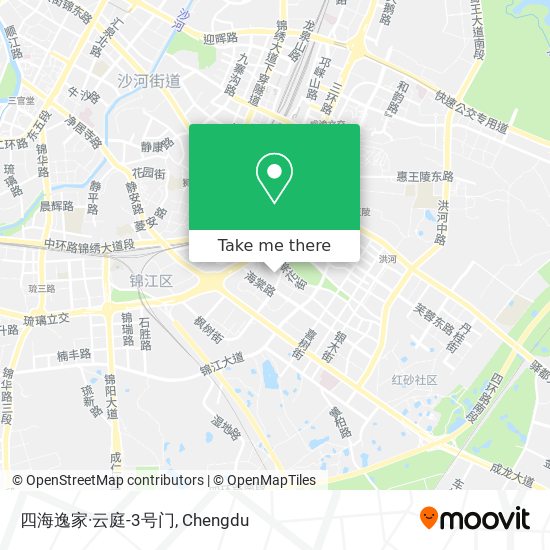 四海逸家·云庭-3号门 map