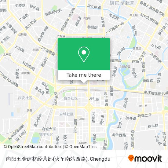 向阳五金建材经营部(火车南站西路) map
