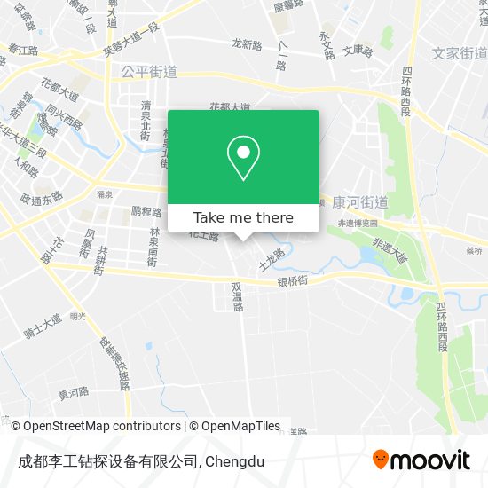 成都李工钻探设备有限公司 map