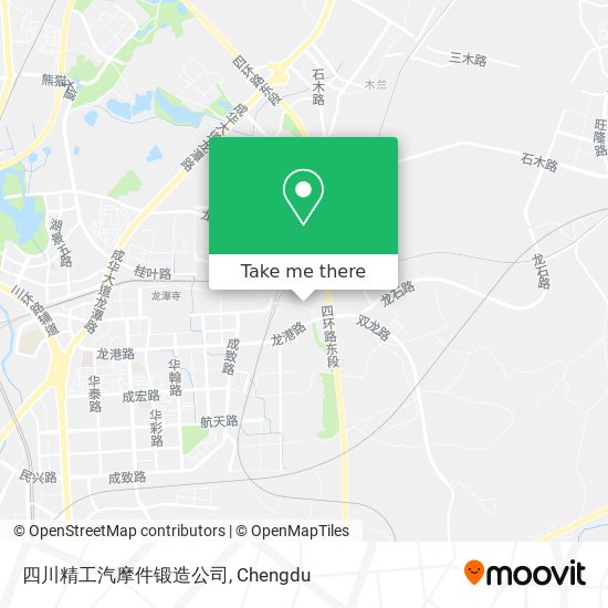 四川精工汽摩件锻造公司 map