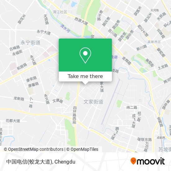 中国电信(蛟龙大道) map