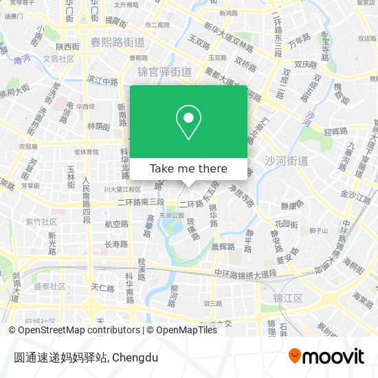 圆通速递妈妈驿站 map