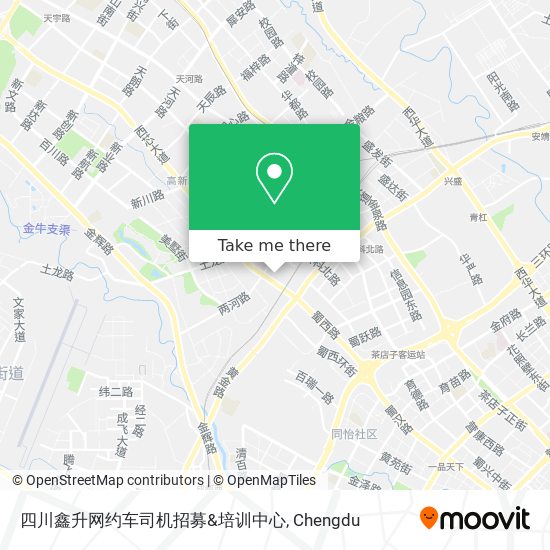 四川鑫升网约车司机招募&培训中心 map
