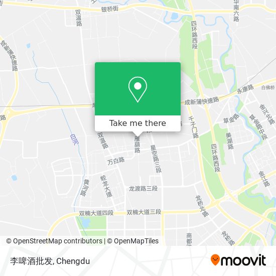 李啤酒批发 map