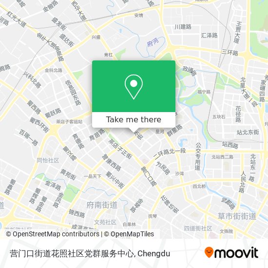 营门口街道花照社区党群服务中心 map