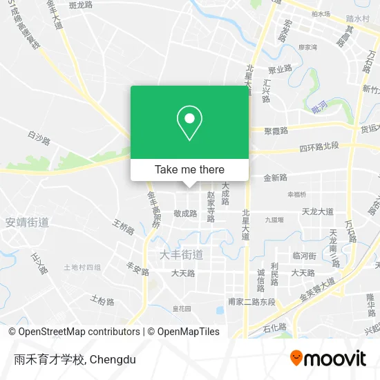 雨禾育才学校 map