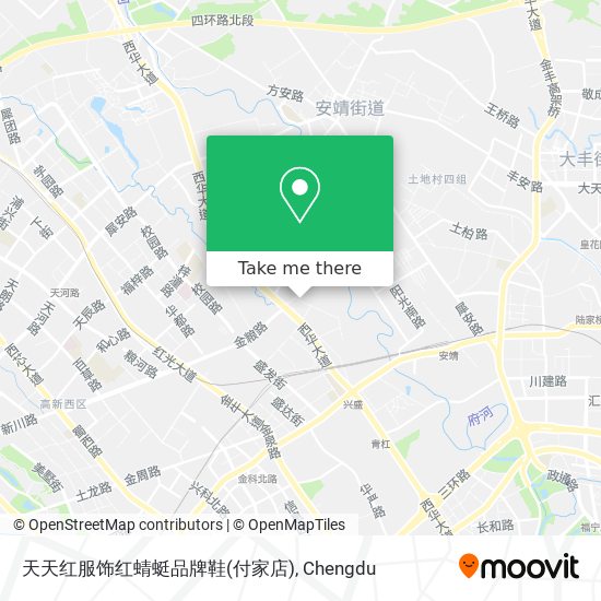 天天红服饰红蜻蜓品牌鞋(付家店) map