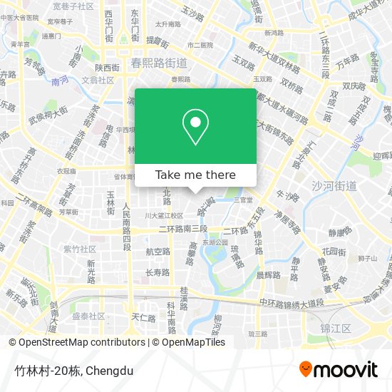 竹林村-20栋 map