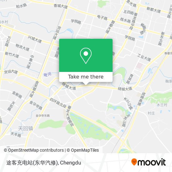 途客充电站(东华汽修) map