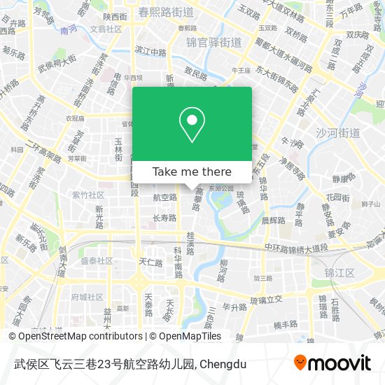 武侯区飞云三巷23号航空路幼儿园 map